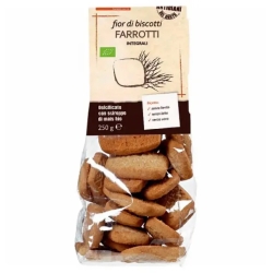 Fior Di Loto Fior di Biscotti - Farrotti integrali 250 g