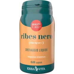 Ribes Nero 60 Capsule - Integratore Per Il Drenaggio Dei Liquidi Corporei