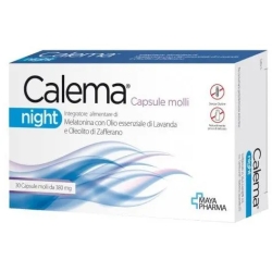 Calema Night 30 perle - Integratore per il sonno