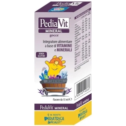 Pediavit Mineral Gocce 15ml - Vitamine e Minerali Bambini