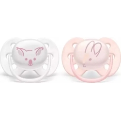 Avent Ultra soft - Succhietto ultra morbido tettarella in silicone 0-6 mesi rosa