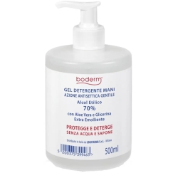 Gel igienizzante mani con il 70% di alcol 500 ml