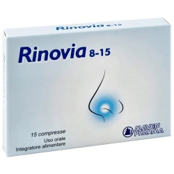 Rinovia 8-15 - Integratore Per Il Benessere Di Naso E Gola 15 Compresse
