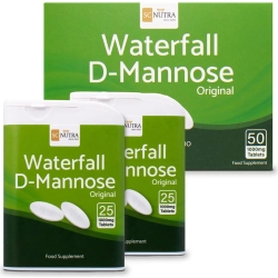 Waterfall D-Mannosio 50 Compresse - Integratore Per Le Vie Urinarie