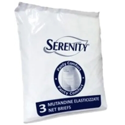 Serenity Panty Comfort -3 Mutandine Elasticizzate Per Incontinenza Taglia M