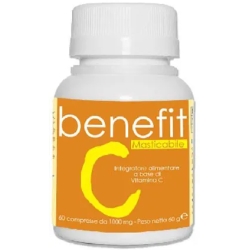Benefit C masticabile 60 compresse - Integratore per il sistema immunitario