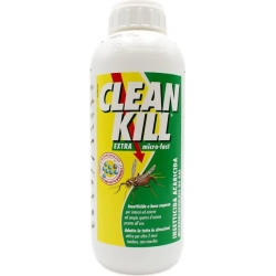 Clean Kill Extra Micro Fast - Insetticida ad ampio spettro per interni ed esterni 1 L