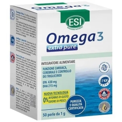 Esi Omega 3 Extra Pure 50 Perle - Integratore Per La Funzione Cardiaca