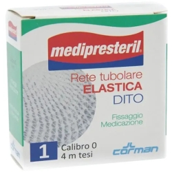 Medipresteril Rete Tubolare Elastica Dito Calibro 0 - Fissaggio Medicazione 4 m Tesi