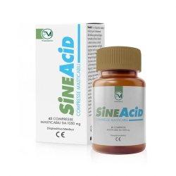 Sineacid 45 Compresse Masticabili - Integratore Per l'Acidità E Il Reflusso Gastrico
