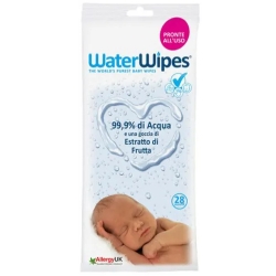 Water Wipes - 28 Salviette umidificate biodegradabili per bambini