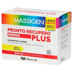 Massigen pronto recupero energia plus 24 + 2 buste
