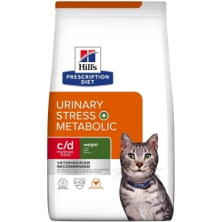 Prescription diet c/d multicare stress + metabolic - cibo secco per gatti 3 kg
