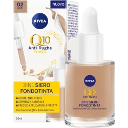 Nivea Q10 fondotinta power anti-rughe 3in1 - n.2 Dark