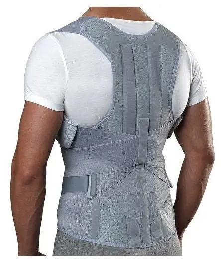 Dr. Gibaud Ortho Linea Ortopedica - Dorsolombogib Corsetto Dorsolombare Con Spallacci Cod. 0137 - Taglia 3 (Circonf Vita 85-97 c