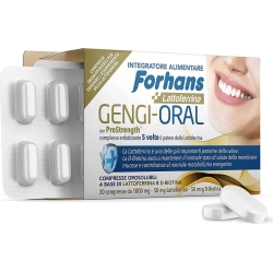 Forhans Lattoferrina Gengi Oral 30 Compresse - Integratore Per Il Sistema Immunitario