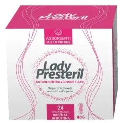 Lady Presteril 24 Proteggi Slip Biodegradabili