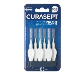 Curasept Proxi Prevention P06 Bianco - 6 scovolini interdentali da 0,6 mm