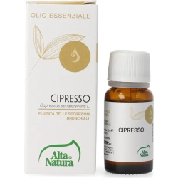 Alta Natura Cipresso Olio Essenziale 10 Ml - Integratore per i bronchi