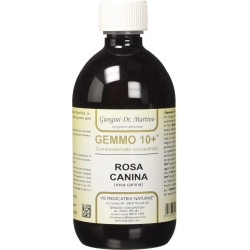 Gemmo 10+ Rosa Canina Liquido Analcolico 500 ml - Integratore Immunostimolante