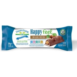 Happy Feel - Cialda wafer con Cacao e Nocciola 30 g