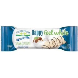 Happy Feel White  Cialda wafer con cioccolato bianco 30 g