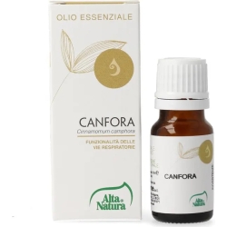 Alta Natura Canfora 10 ml - Olio Essenziale Puro Balsamico