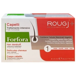 Rougj forfora - trattamento intensivo per capelli 8 fiale da 5 ml