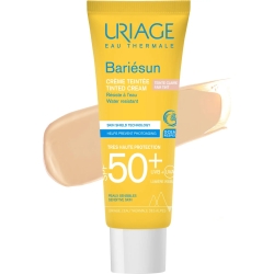 Uriage Crema Solare Viso 50+ SPF Colorata Bariésun Protezione Molto Alta 50 ml - Chiara