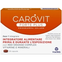 Carovit Forte Plus 30 capsule - integratore per la pelle