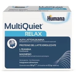 HUMANA - Multiquiet Relax 24 Bustine - integratore per dormire