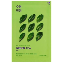 Pure Essence Mask Sheet Green Tea - Maschera Viso Coreana