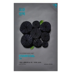 Pure Essence Mask Sheet Charcoal - Maschera Viso Coreana