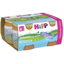 Hipp Salmone e verdure - Omogeneizzato 4x80 g