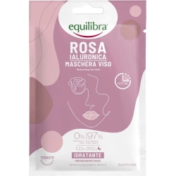 Equilibra Rosa Ialuronica - Maschera Viso Idratante