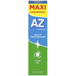AZ Multi protezione carie gel - Dentifricio menta 75 + 10 ml