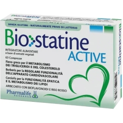 Biostatine Active 60 Compresse - Integratore Per Il Colesterolo