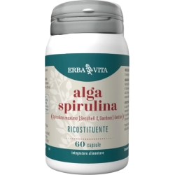 Alga Spirulina 60 Capsule - Integratore Ricostituente