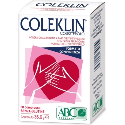 Coleklin Colesterolo 60 Compresse - Integratore Per Il Colesterolo