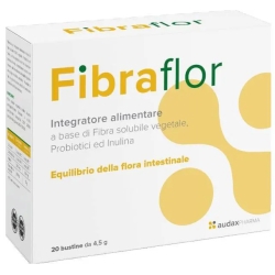 Fibraflor 20 Bustine - Integratore Per L'Equilibrio Della Flora Intestinale