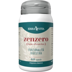 Zenzero 60 Capsule - Integratore Per La Digestione E Antinausea