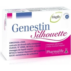 Genestin Silhouette 45 compresse - Integratore per la menopausa e il peso corporeo