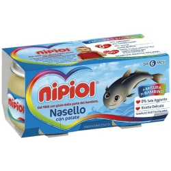 Nasello con patate - omogeneizzato 2x80 g