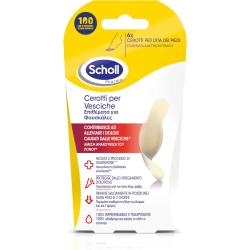 Scholl Expert Treatment - 6 Cerotti Per Vesciche Dei Piedi - Dita