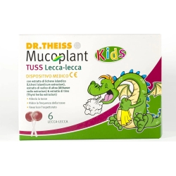 Mucoplant Tuss Kids - 6 Lecca Lecca Per Alleviare La Tosse