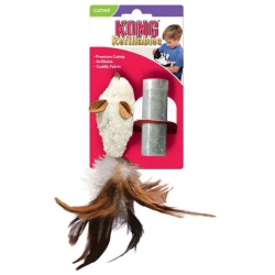 Refillables Feather Mouse - Gioco in peluche per gatti