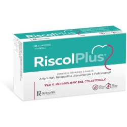 Riscol Plus 30 compresse - Integratore per il colesterolo