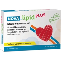 Benessere Nova.Lipid Plus 30 Compresse - Integratore Per Il Colesterolo