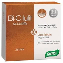 Bi C Lulit Fiale 20 fiale da 10 Ml - Integratore per gli inestetismi della cellulite