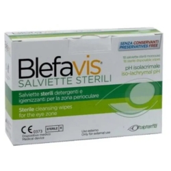 Blefavis - 18 Salviette Sterili Detergenti Per La Zona Perioculare